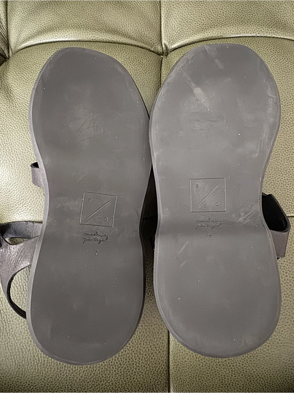 Either/Or Platform Fisherman sandals 37/black